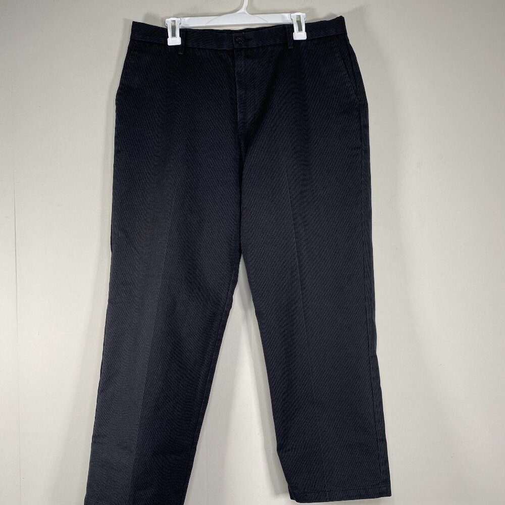 Dockers CLASSIC FIT D3 Signature Khaki Pants Men's 36 x 30 Black Stripes